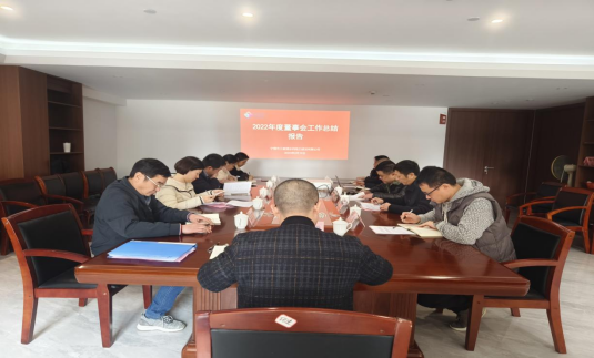 市三都澳水電公司召開2022年度董事會 工作總結(jié)會議