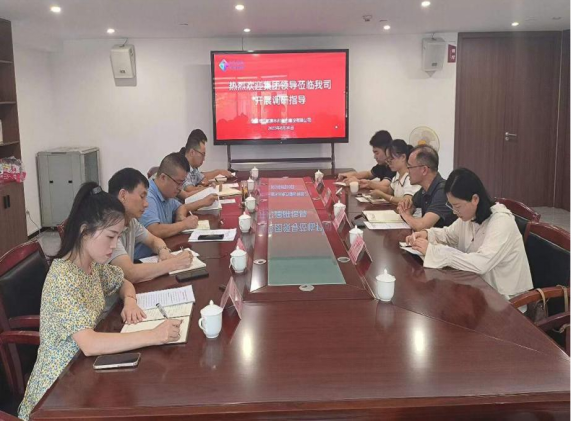 市三都澳新區(qū)公司領(lǐng)導(dǎo)蒞臨市三都澳水電公司開展財(cái)務(wù)管理情況調(diào)研